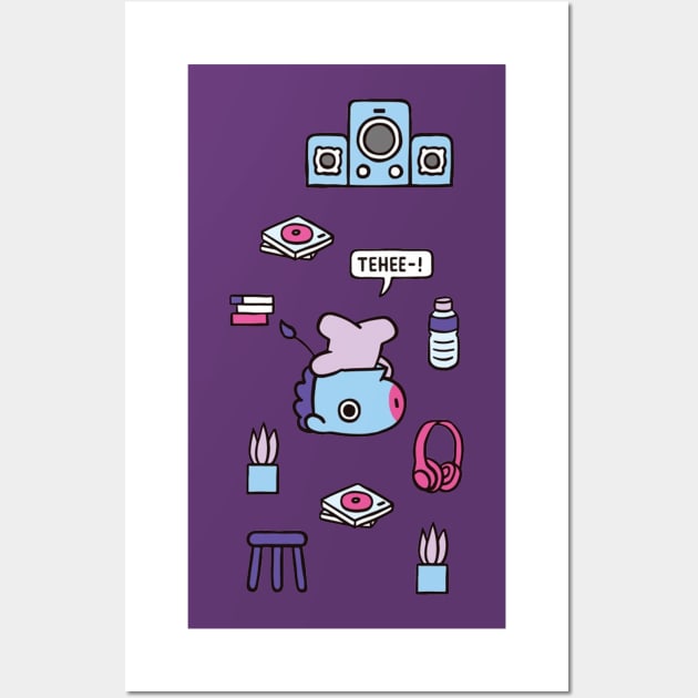 BT21 Roomie Phone Case - Mang Wall Art by ZeroKara